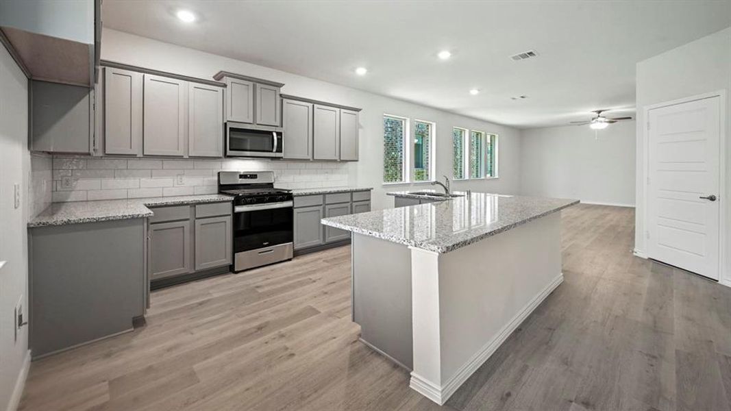 Furnished interior view inside a new home in The Woods at Lindsey Place, Anna (Image 10). Furnished interior view inside a new home in The Woods at Lindsey Place, Anna (Image 10).