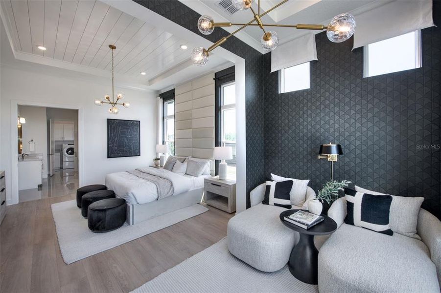 Furnished interior view inside a new home in Two Rivers, Zephyrhills (Image 12).