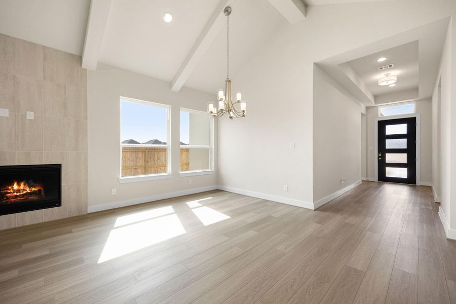 Spacious, unfurnished interior of a new home in Audubon 60’s, Magnolia (Image 25).