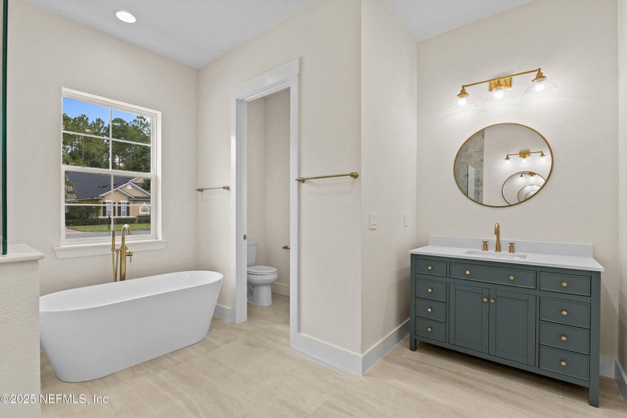 Furnished interior view inside a new home in , Orange Park (Image 8).