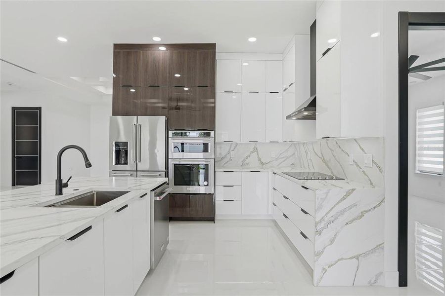 Furnished interior view inside a new home in , Tampa (Image 37).