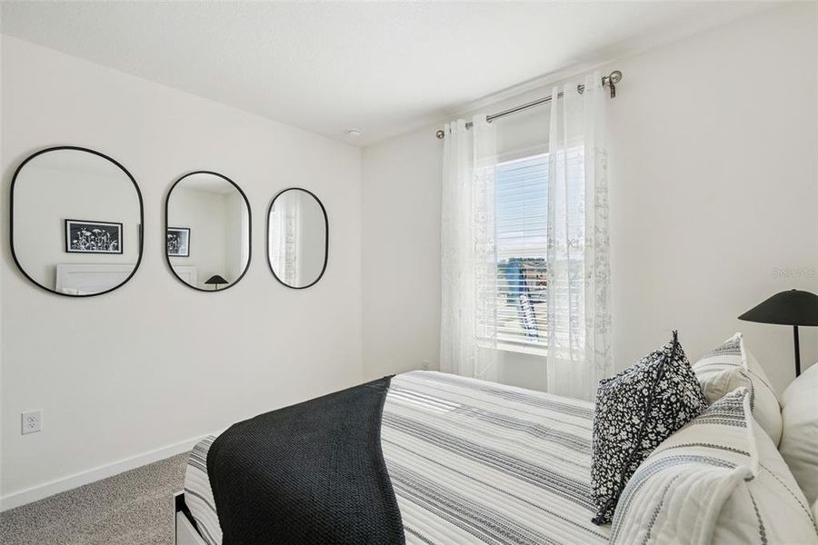 Furnished interior view inside a new home in Oak Pointe, Apopka (Image 15). Furnished interior view inside a new home in Oak Pointe, Apopka (Image 15).