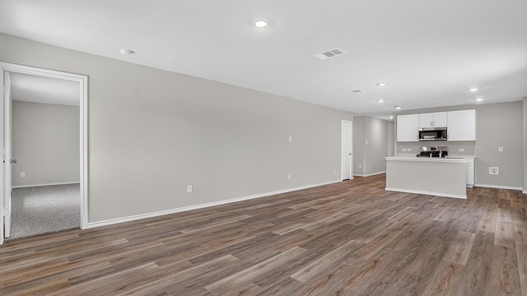 Spacious, unfurnished interior of a new home in The Canyons, Keene (Image 8). Spacious, unfurnished interior of a new home in The Canyons, Keene (Image 8).