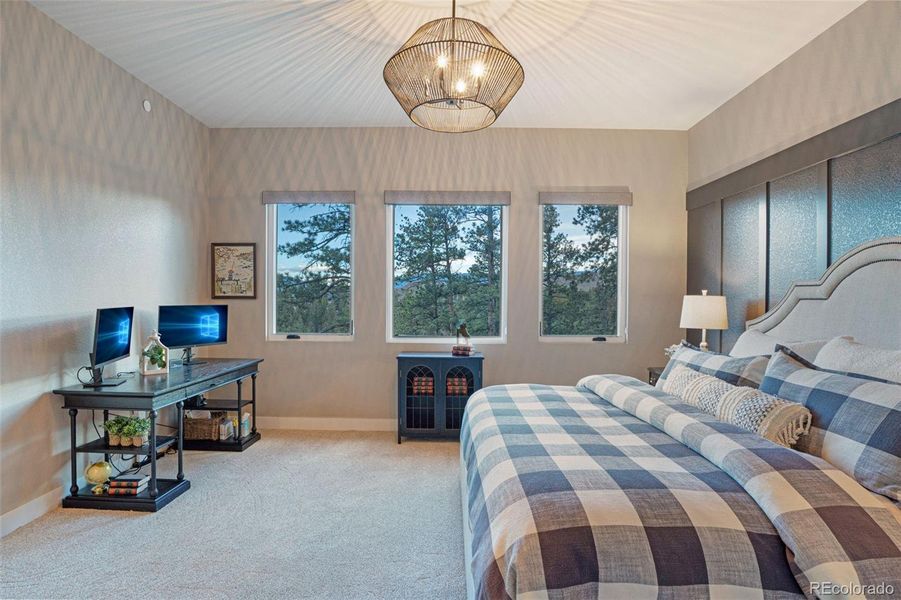 Furnished interior view inside a new home in , Pine (Image 14).