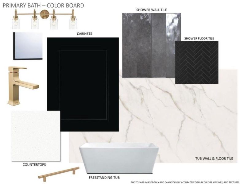 Sample of building materials used in homes in Elyson, Katy (Image 6).