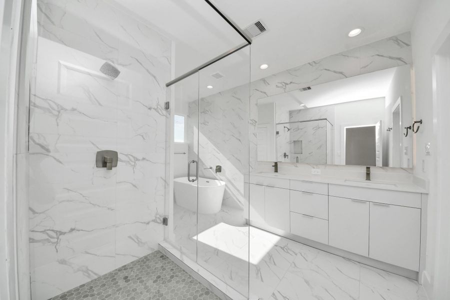 Furnished interior view inside a new home in Piccolina, Houston (Image 7).