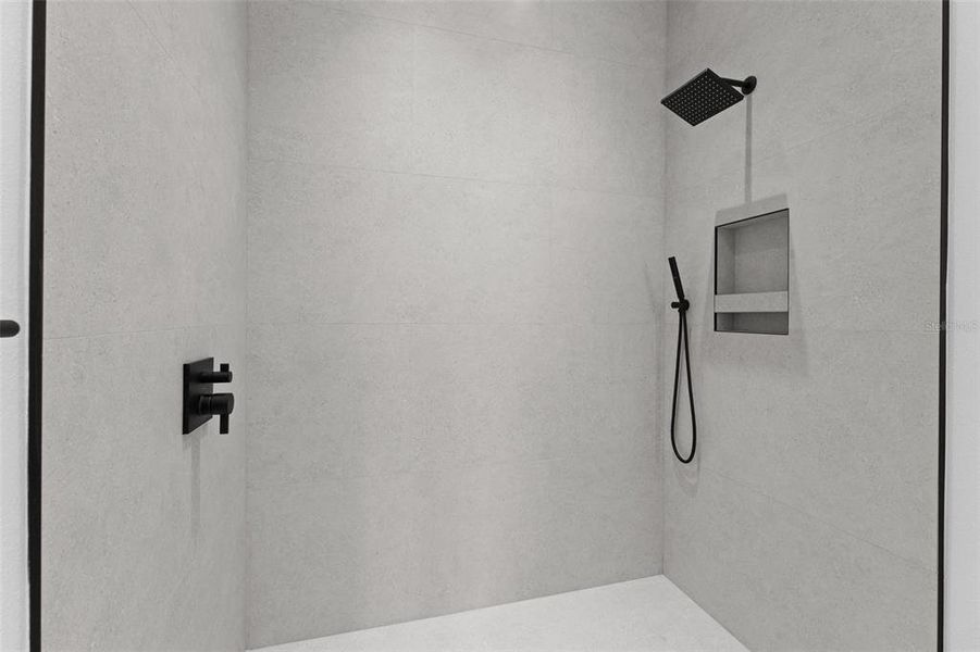 2nd floor Ensuite zero entry shower