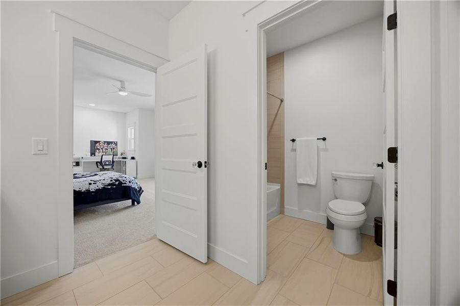 Furnished interior view inside a new home in , Sugar Hill (Image 65).