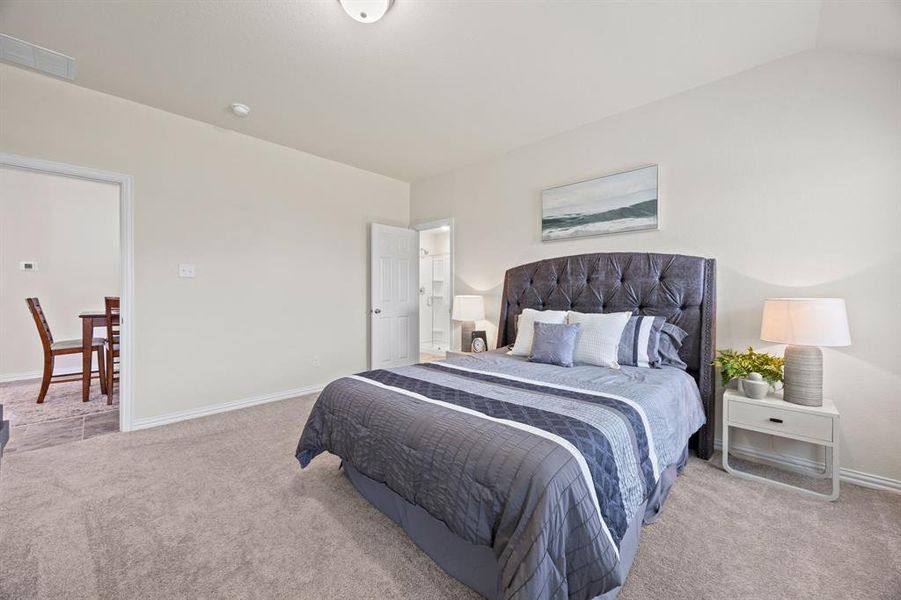 Furnished interior view inside a new home in Deberry Reserve, Royse City (Image 8). Furnished interior view inside a new home in Deberry Reserve, Royse City (Image 8).