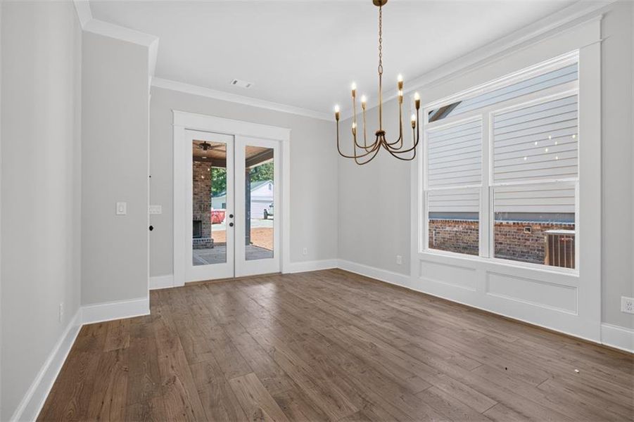 Spacious, unfurnished interior of a new home in , Flowery Branch (Image 55). Spacious, unfurnished interior of a new home in , Flowery Branch (Image 55).