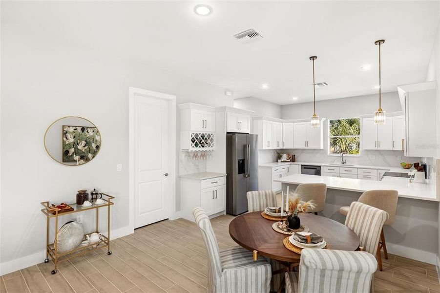 Furnished interior view inside a new home in , Placida (Image 38). Furnished interior view inside a new home in , Placida (Image 38).