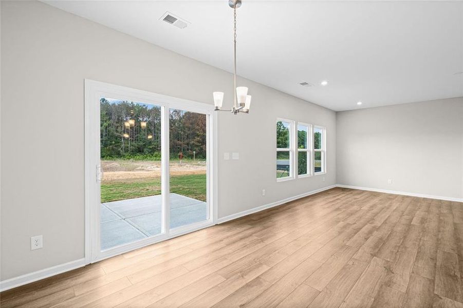Spacious, unfurnished interior of a new home in Three Rivers, Rome (Image 33). Spacious, unfurnished interior of a new home in Three Rivers, Rome (Image 33).