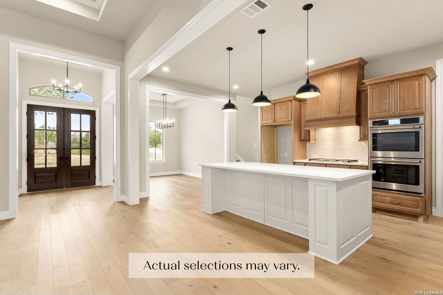 Furnished interior view inside a new home in , New Braunfels (Image 6).