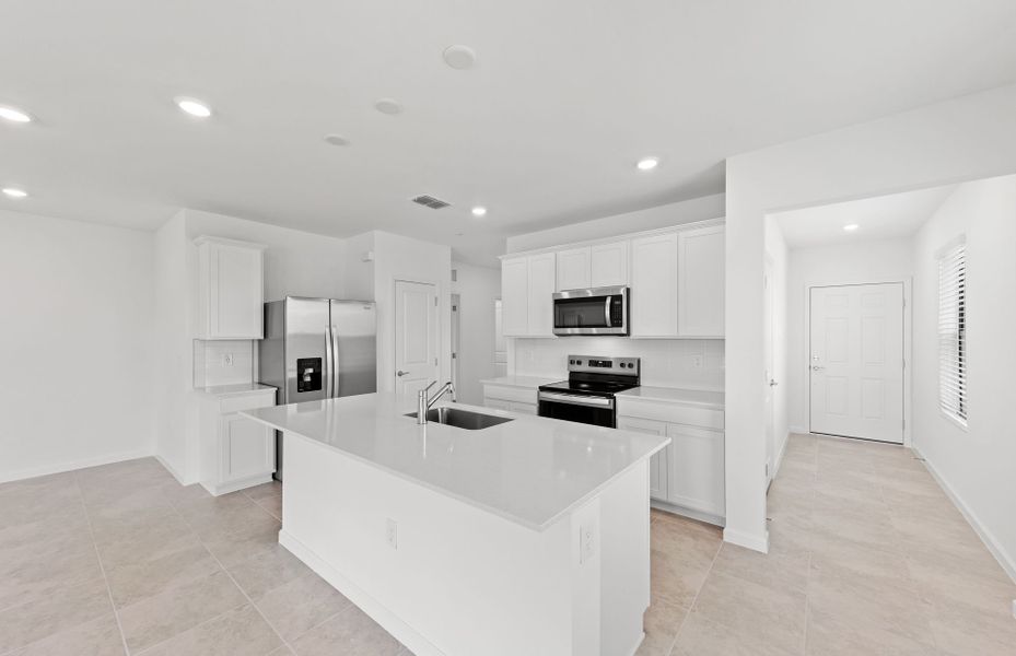 Furnished interior view inside a new home in Caloosa Cove, Labelle (Image 3). Furnished interior view inside a new home in Caloosa Cove, Labelle (Image 3).