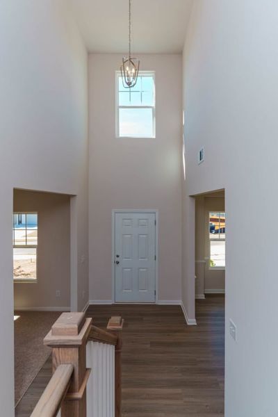 Representative unfurnished interior of a home built from the Clayton by Piedmont Residential in Hampton Ridge, Jefferson (Image 54).