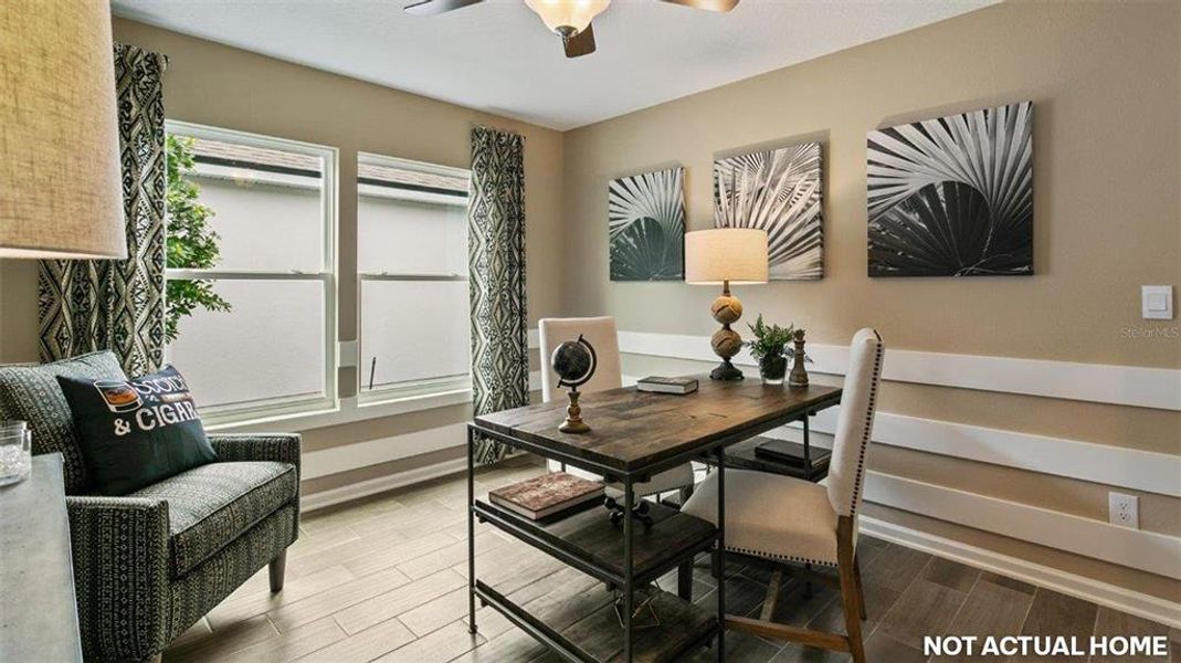 Furnished interior view inside a new home in Sawmill Branch, Palm Coast (Image 5).