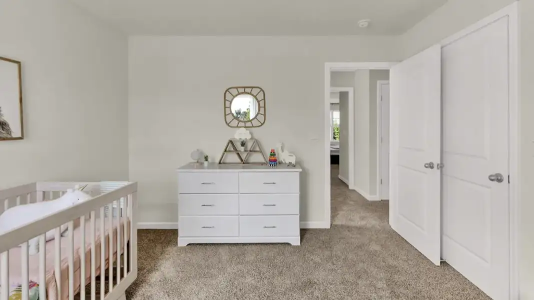 Furnished interior view inside a new home in Keebler Meadows, Johnson City (Image 29).