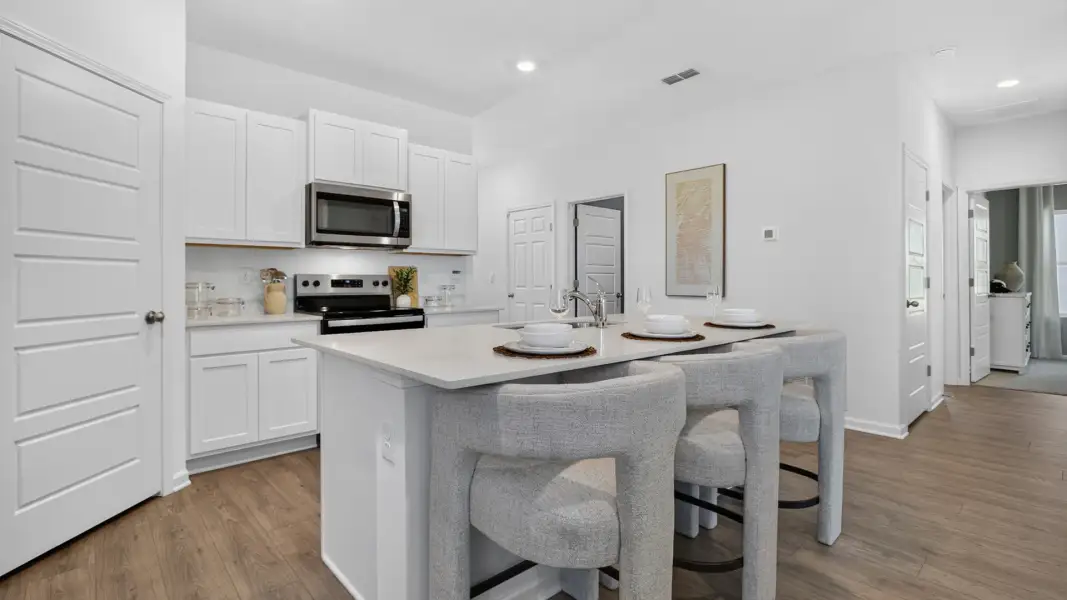 Furnished interior view inside a new home in Copes Landing, Jacksonville (Image 8).