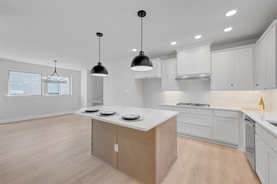 Furnished interior view inside a new home in Creekshaw – Gardens, Royse City (Image 7).