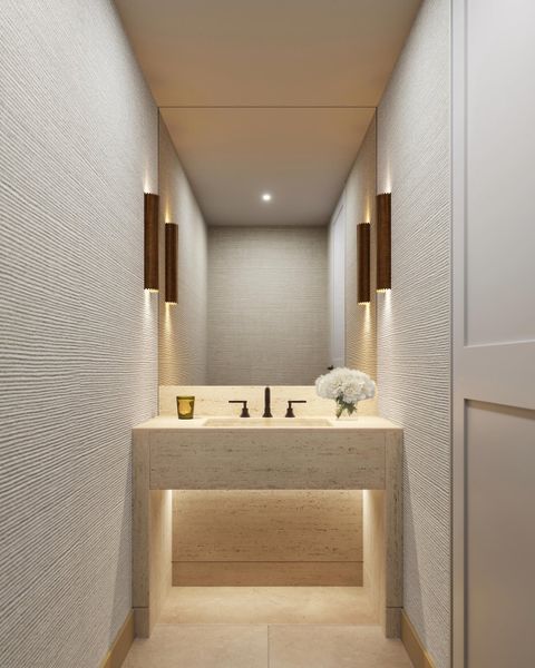 Powder Room Rendering