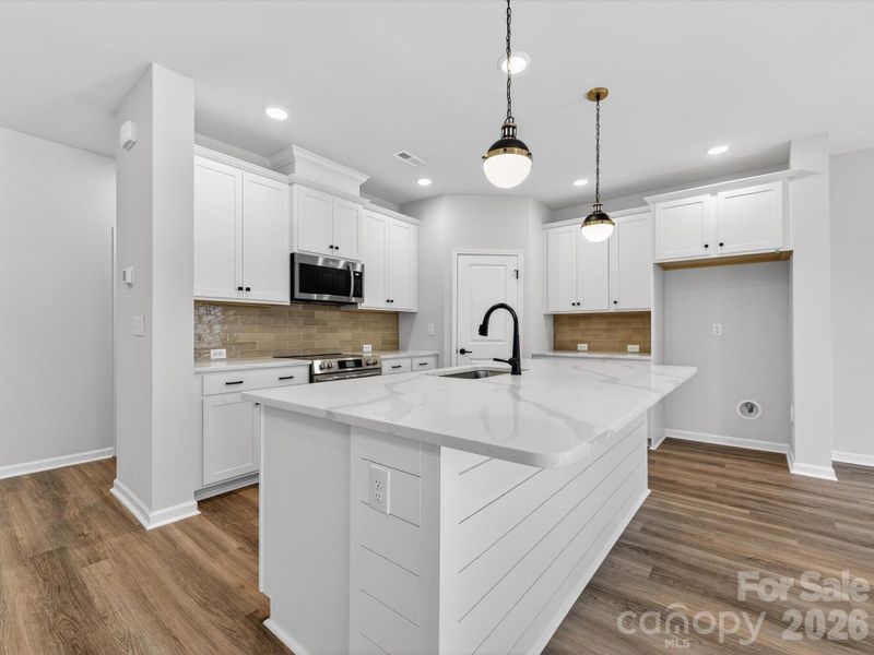 Furnished interior view inside a new home in Westview Towns, Waxhaw (Image 9).