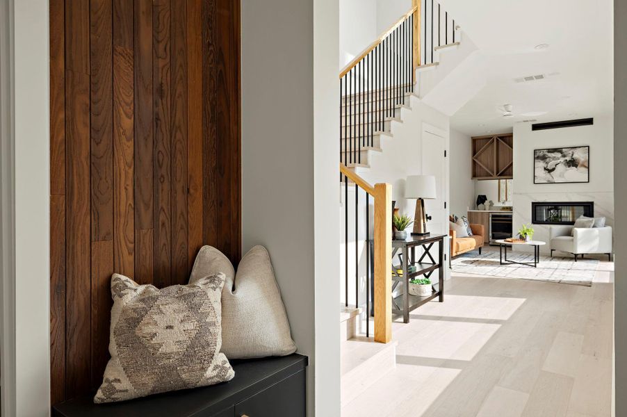 Furnished interior view inside a new home in , Austin (Image 7).