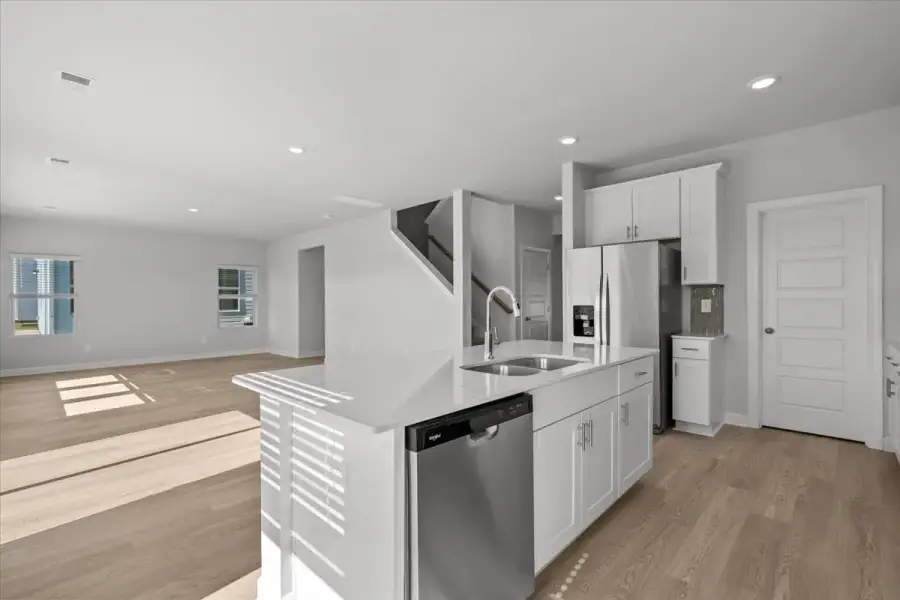 Furnished interior view inside a new home in Cedar Shoals - Signature Collection, Piedmont (Image 7).