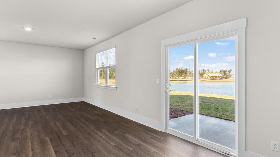 Spacious, unfurnished interior of a new home in The Haven at Indigo Preserve, Leland (Image 19).