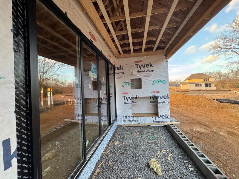 The Marshall C Outdoor Living Area