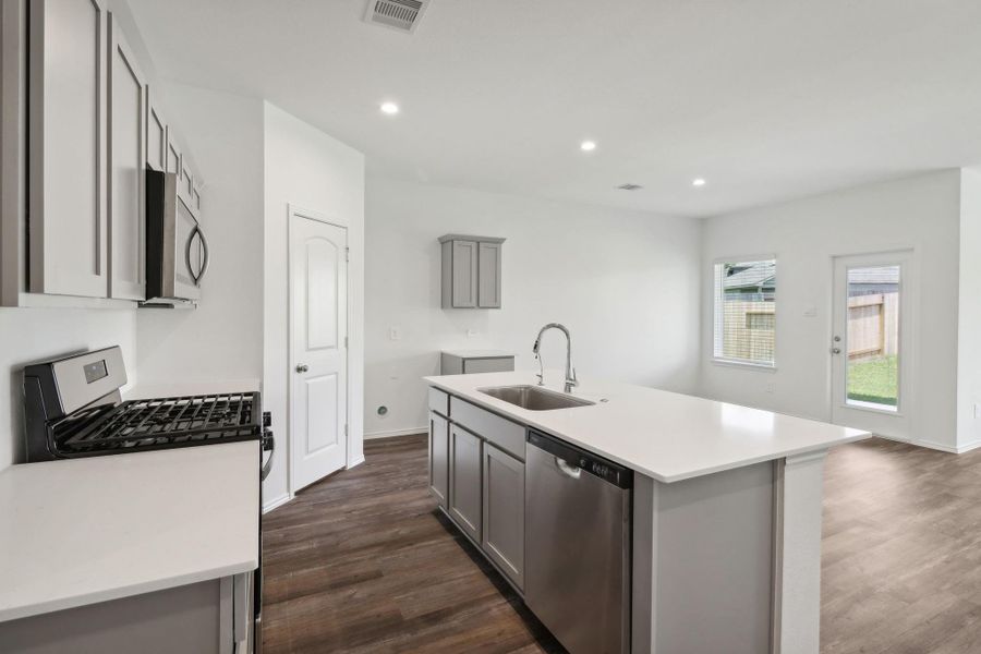 Furnished interior view inside a new home in Grand Pines, Magnolia (Image 4).