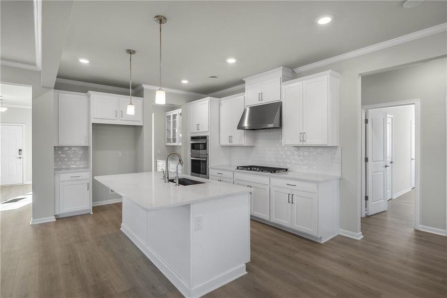 Furnished interior view inside a new home in Stratford Hills, Ball Ground (Image 15).