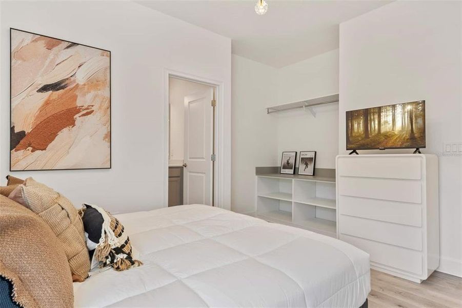 Furnished interior view inside a new home in , Kissimmee (Image 78).