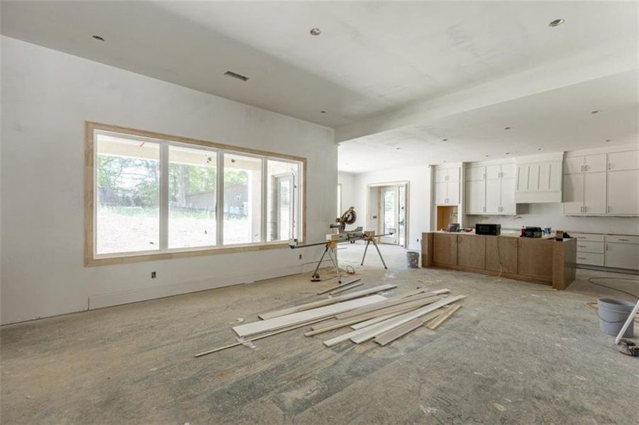 In-progress construction of a new home in , Buford, GA (Image 15).