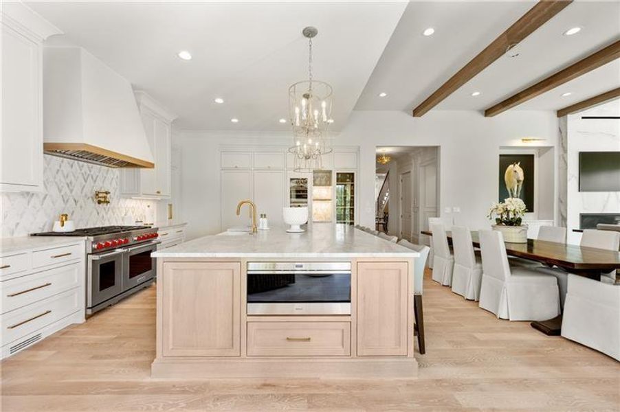 Furnished interior view inside a new home in Manor Estates, Alpharetta (Image 14).