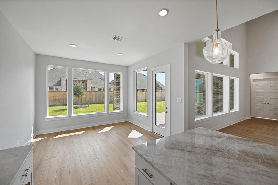 Spacious, unfurnished interior of a new home in Bridgeland 80′, Cypress (Image 23). Spacious, unfurnished interior of a new home in Bridgeland 80′, Cypress (Image 23).