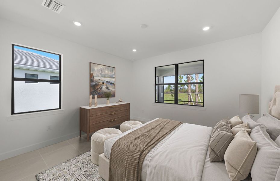 Furnished interior view inside a new home in Del Webb Catalina, Lakewood Ranch (Image 10).