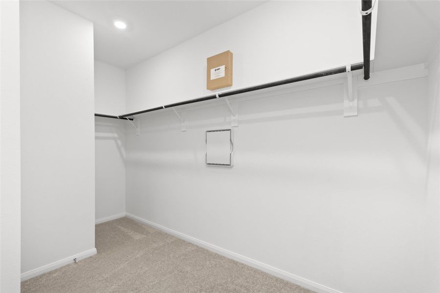Primary Walk In Closet