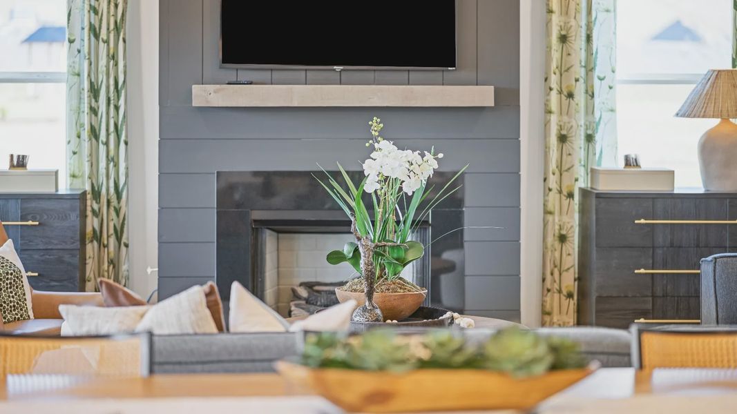 Furnished interior view inside a new home in Cottages of Bearwood, Mount Pleasant (Image 13).