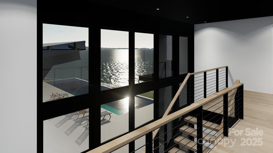 Kitchen eating area rendering