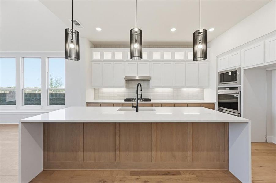 Furnished interior view inside a new home in Wildflower Ranch: 50ft. lots, Dish (Image 11).