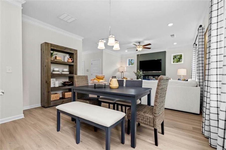 Furnished interior view inside a new home in Kingston Park, Kingston (Image 32).