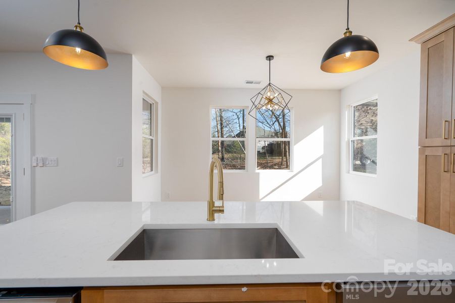 Close-up of interior finishes inside a home in , Locust (Image 12).