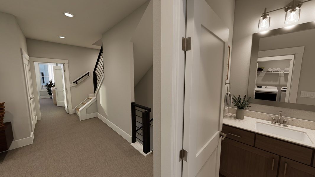 Second Floor Loft Stairway