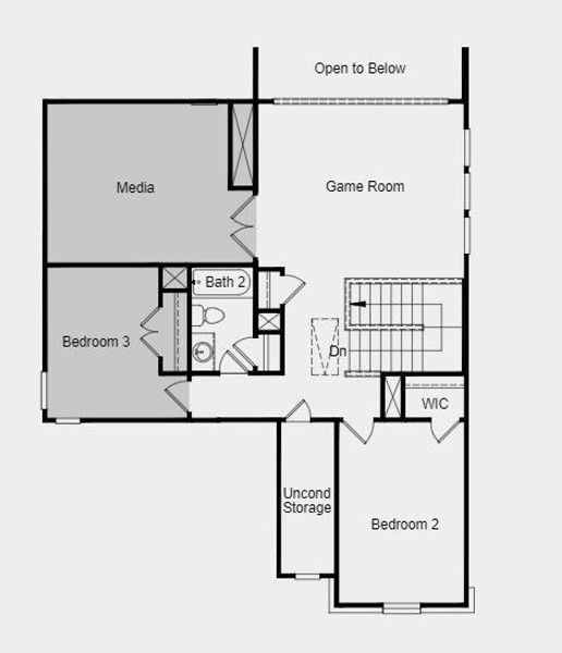 Image 8 of a home in Grand Vista 45s.