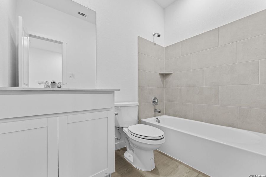 Furnished interior view inside a new home in Legacy Point, Von Ormy (Image 7).