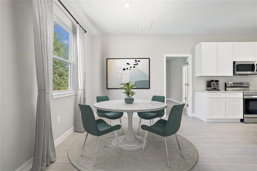 Furnished interior view inside a new home in , Cape Coral (Image 13).