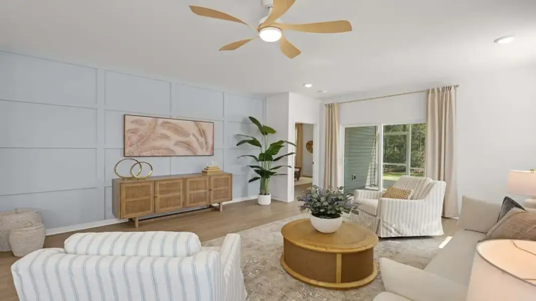 Furnished interior view inside a new home in Altama, Brunswick (Image 25). Furnished interior view inside a new home in Altama, Brunswick (Image 25).