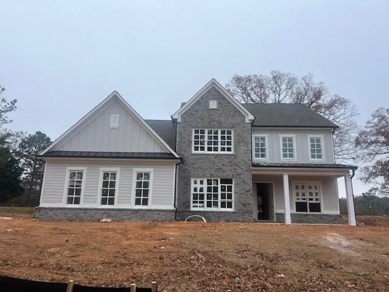In-progress construction of a new home in , Cumming, GA (Image 9). In-progress construction of a new home in , Cumming, GA (Image 9).