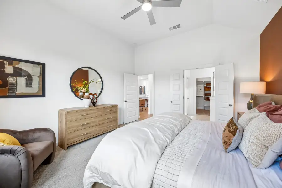 Furnished interior view inside a new home in Prairie Winds, Hutto (Image 16).