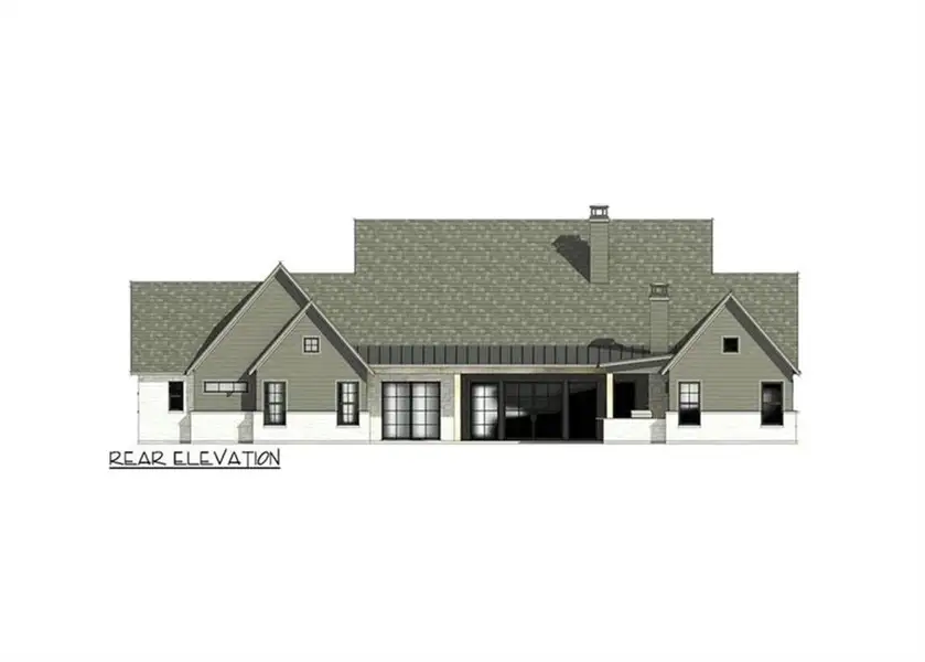 Exterior rendering of this home design in , Rome, GA (Image 8). Exterior rendering of this home design in , Rome, GA (Image 8).